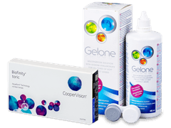 Biofinity Toric (6 lentile) + soluție Gelone 360 ml