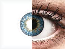 Air Optix Colors - True Sapphire - fără dioptrie (2 lentile)
