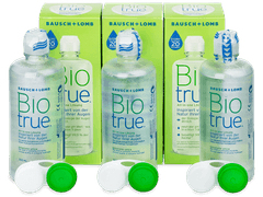 Soluție Biotrue 3 x 300 ml 