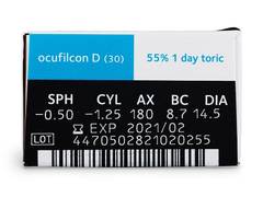 Biomedics 1 Day Extra Toric (30 lentile)