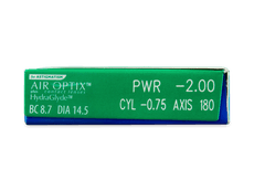 Air Optix plus HydraGlyde for Astigmatism (6 lentile)
