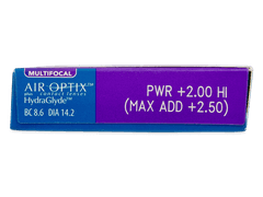 Air Optix plus HydraGlyde Multifocal (6 lentile)