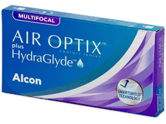 Air Optix plus HydraGlyde Multifocal (6 lentile)