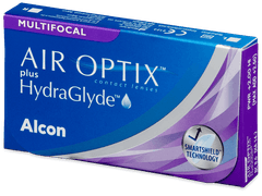 Air Optix plus HydraGlyde Multifocal (6 lentile)