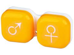 Suport pentru lentile man&woman -galben