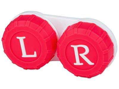 Suport pentru lentle roșu L+R