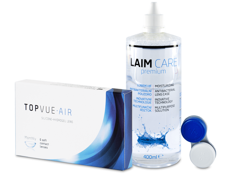 TopVue Air (6 lentile) + LAIM-CARE 400 ml