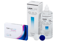 TopVue Air Multifocal (3 lentile) + Soluție Laim-Care 400 ml