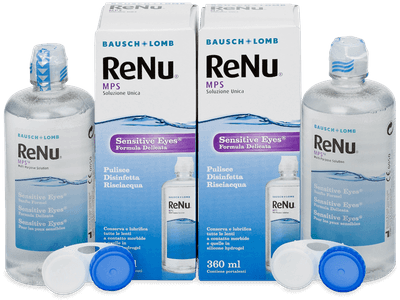 Soluție ReNu MPS Sensitive Eyes 2 x 360 ml