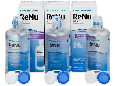 Soluție ReNu MPS Sensitive Eyes 3 x 360 ml