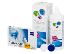 Carl Zeiss Contact Day 30 Spheric (6 lentile) + Soluția Gelone 360 ml