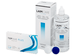 TopVue Monthly Plus (6 lentile) + soluție Laim Care 400 ml