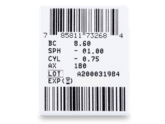 Bausch + Lomb ULTRA for Astigmatism (3 lentile)