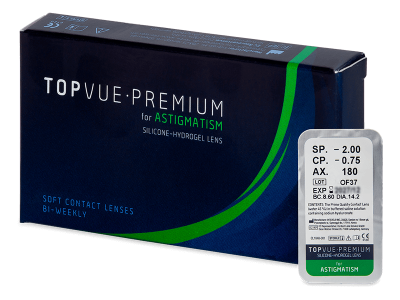 TopVue Premium for Astigmatism (1 lentilă)