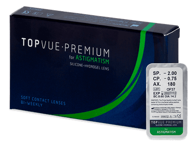 TopVue Premium for Astigmatism (1 lentilă)