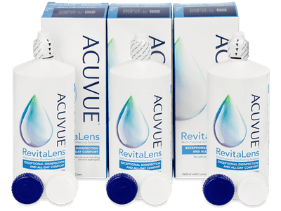 Soluție Acuvue RevitaLens 3 x 360 ml
