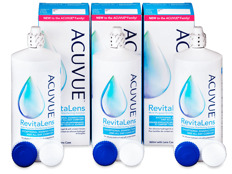 Soluție Acuvue RevitaLens 3x 360 ml 