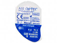 Air Optix plus HydraGlyde (6 lentile)