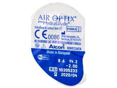 Air Optix plus HydraGlyde (3 lentile)