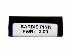 CRAZY LENS - Barbie Pink - lentile zilnice cu dioptrie (2 lentile)
