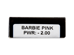 CRAZY LENS - Barbie Pink - lentile zilnice cu dioptrie (2 lentile)