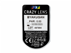 CRAZY LENS - Byakugan - lentile zilnice fără dioptrie (2 lentile)