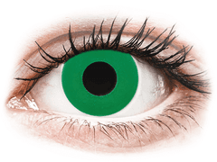 CRAZY LENS - Emerald Green - lentile zilnice cu dioptrie (2 lentile)