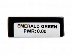 CRAZY LENS - Emerald Green - lentile zilnice fără dioptrie (2 lentile)