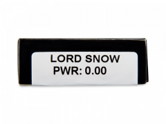 CRAZY LENS - Lord Snow - lentile zilnice fără dioptrie (2 lentile)