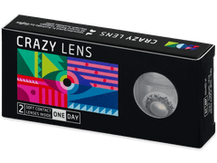 CRAZY LENS - Lord Snow - lentile zilnice cu dioptrie (2 lentile)