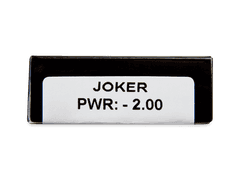 CRAZY LENS - Joker - lentile zilnice cu dioptrie (2 lentile)