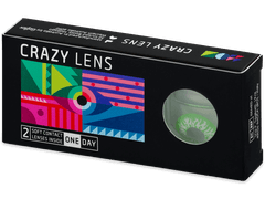 CRAZY LENS - Joker - lentile zilnice cu dioptrie (2 lentile)