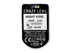 CRAZY LENS - Night King - lentile zilnice cu dioptrie (2 lentile)