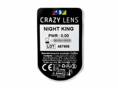 CRAZY LENS - Night King - lentile zilnice fără dioptrie (2 lentile)