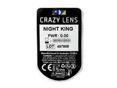 CRAZY LENS - Night King - lentile zilnice fără dioptrie (2 lentile)