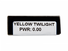 CRAZY LENS - Yellow Twilight - lentile zilnice fără dioptrie (2 lentile)