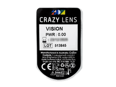 CRAZY LENS - Vision - lentile zilnice fără dioptrie (2 lentile)