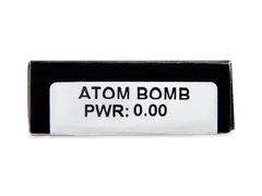 CRAZY LENS - Atom Bomb - lentile zilnice fără dioptrie (2 lentile)