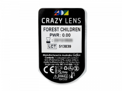 CRAZY LENS - Forest Children - lentile zilnice fără dioptrie (2 lentile)
