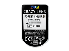 CRAZY LENS - Forest Children - lentile zilnice fără dioptrie (2 lentile)