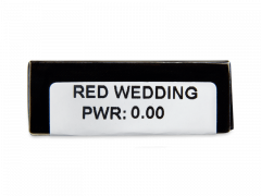 CRAZY LENS - Red Wedding - lentile zilnice fără dioptrie (2 lentile)