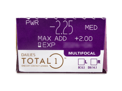 Dailies TOTAL1 Multifocal (30 lentile)