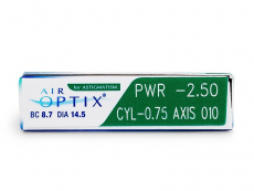 Air Optix for Astigmatism (3 lentile)