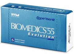 Biomedics 55 Evolution (6 lentile)