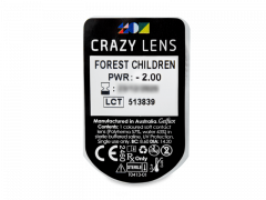 CRAZY LENS - Forest Children - lentile zilnice cu dioptrie (2 lentile)