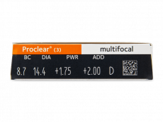 Proclear Multifocal (3 lentile)