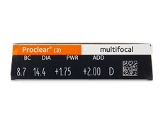 Proclear Multifocal (3 lentile)