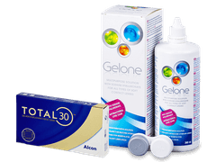 TOTAL30 (6 lentile) + soluție Gelone 360 ml