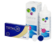 TOTAL30 (6 lentile) + soluție Gelone 360 ml