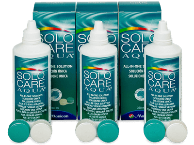 Soluție SoloCare Aqua 3 x 360 ml